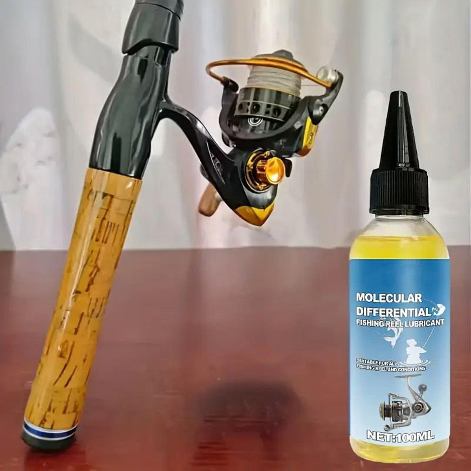 Spincast Reel - Fishing Reel Maintenance Kit Lubricating Oil