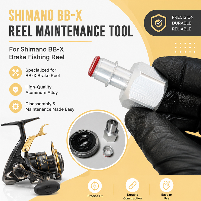 Conventional Reel - Integrated Aluminum Alloy Repair Disassembly Tool