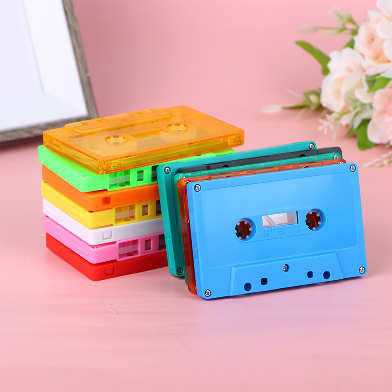 New【1Pc Color Blank Tape Case  - Reel Case 评论和价格