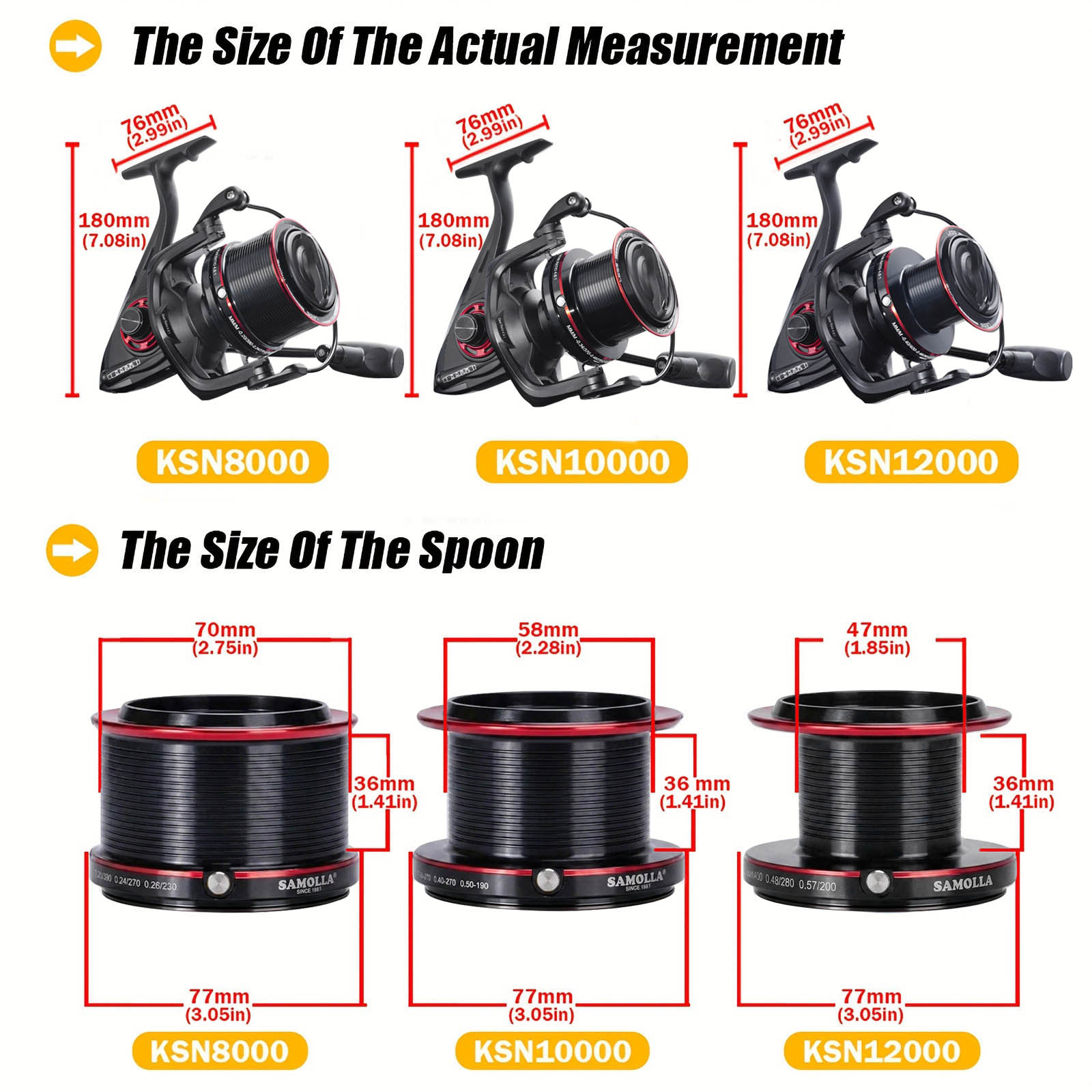 CAZULO Long Cast Spinning Reel - Surf Reel 评论和价格