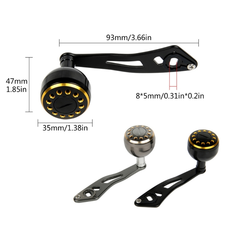 Fishing Reel Handle Power Hand - Reel Spare Spool 评论和价格