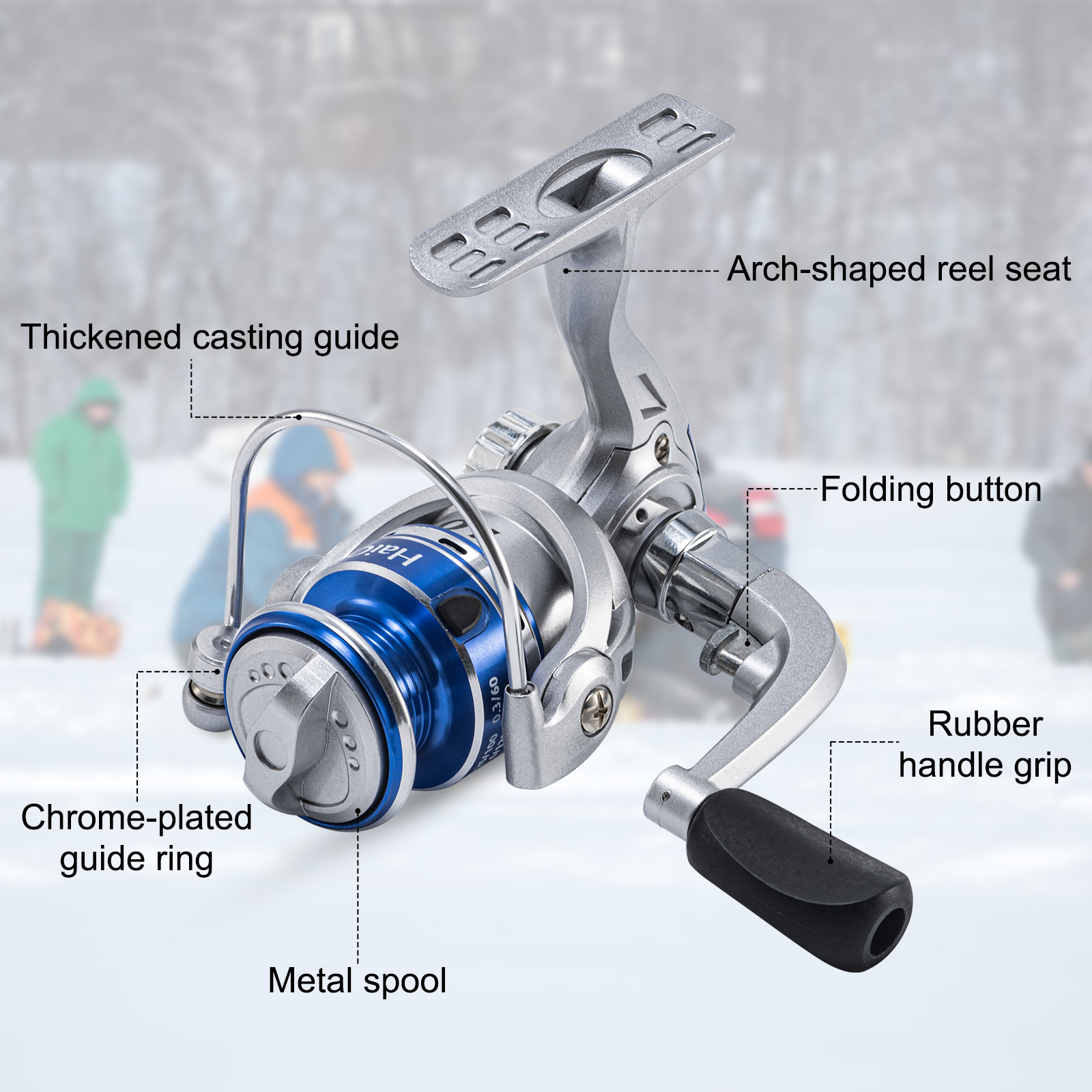 Goture New Ice Fishing Reels W - Ice Fishing Reel 评论和价格
