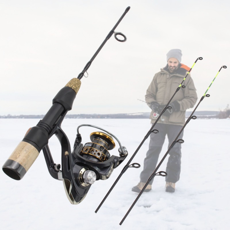 60cm 2 Tips Rod Reel Combos Wi - Ice Fishing Reel 评论和价格