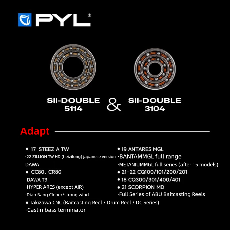 PYL SII Double Semi Ceramic Ba - Reel Spare Spool 评论和价格