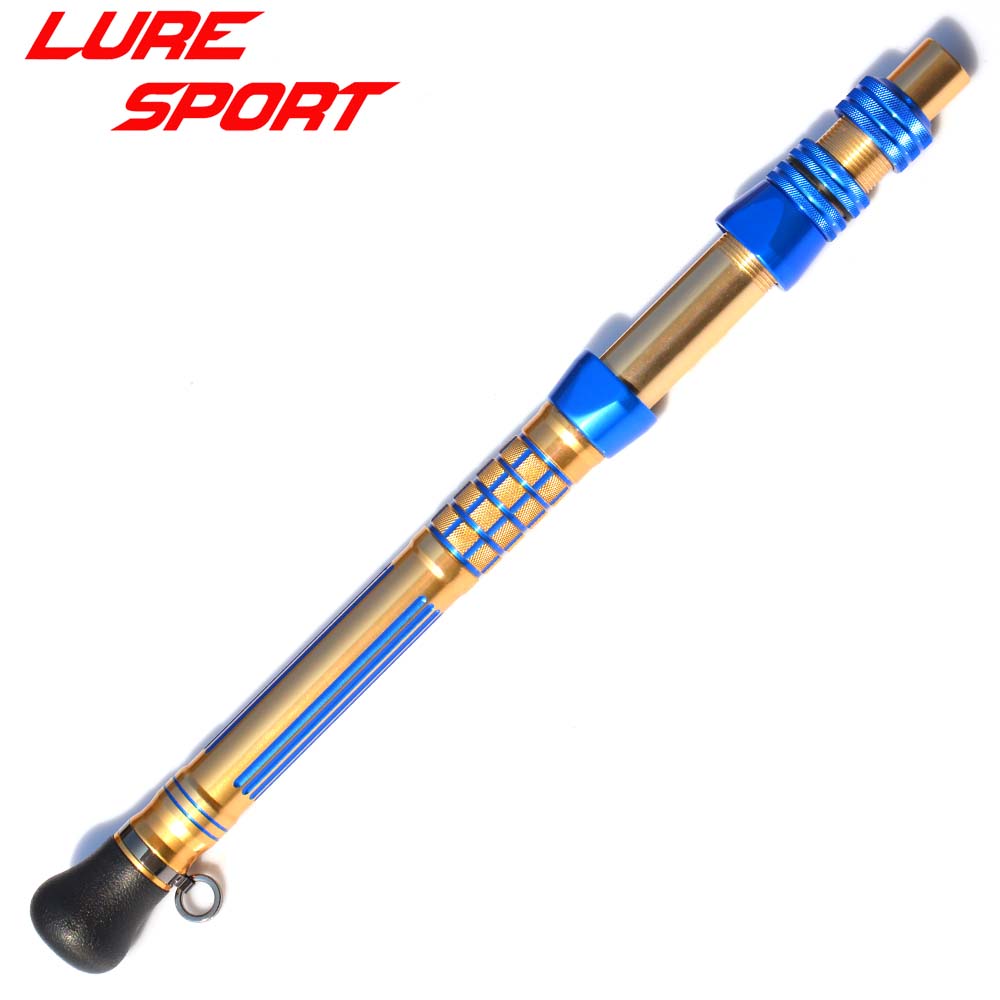 LURESPORT 40cm Gold and Blue L - Trolling Reel 评论和价格