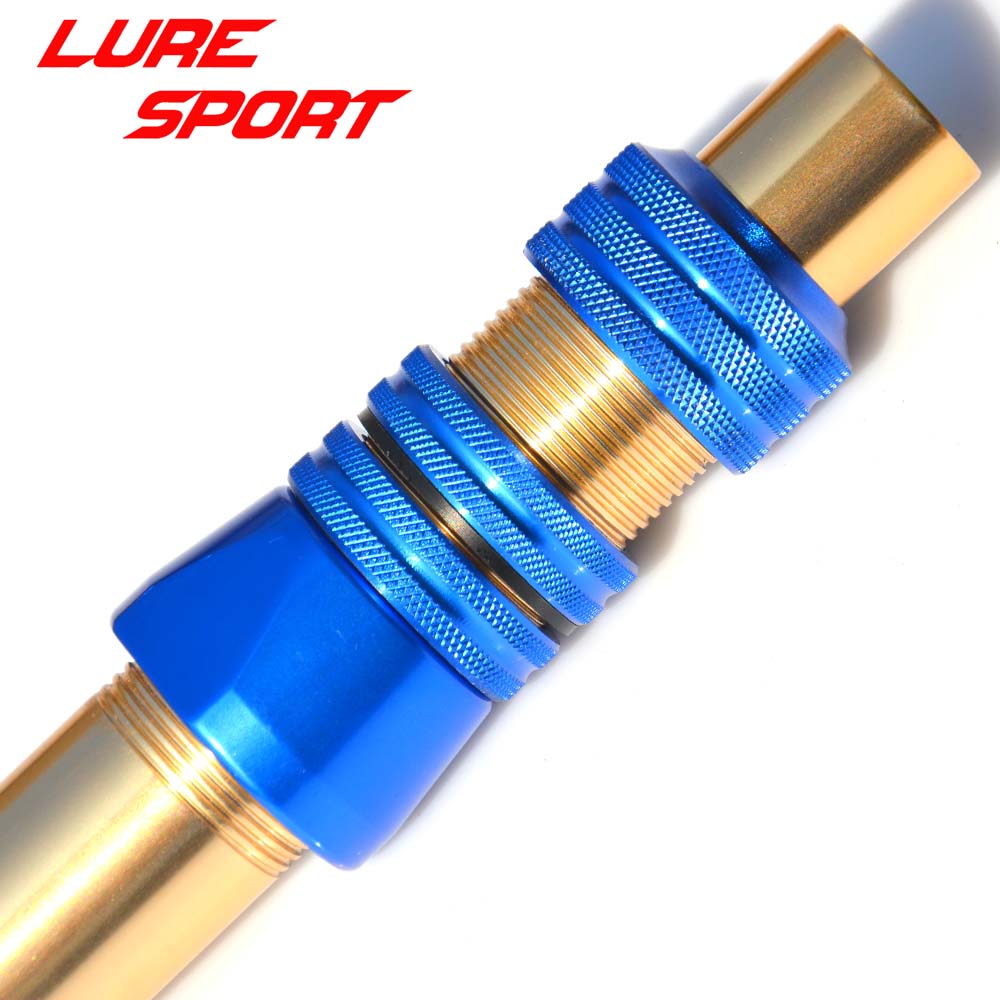 LURESPORT 40cm Gold and Blue L - Trolling Reel 评论和价格