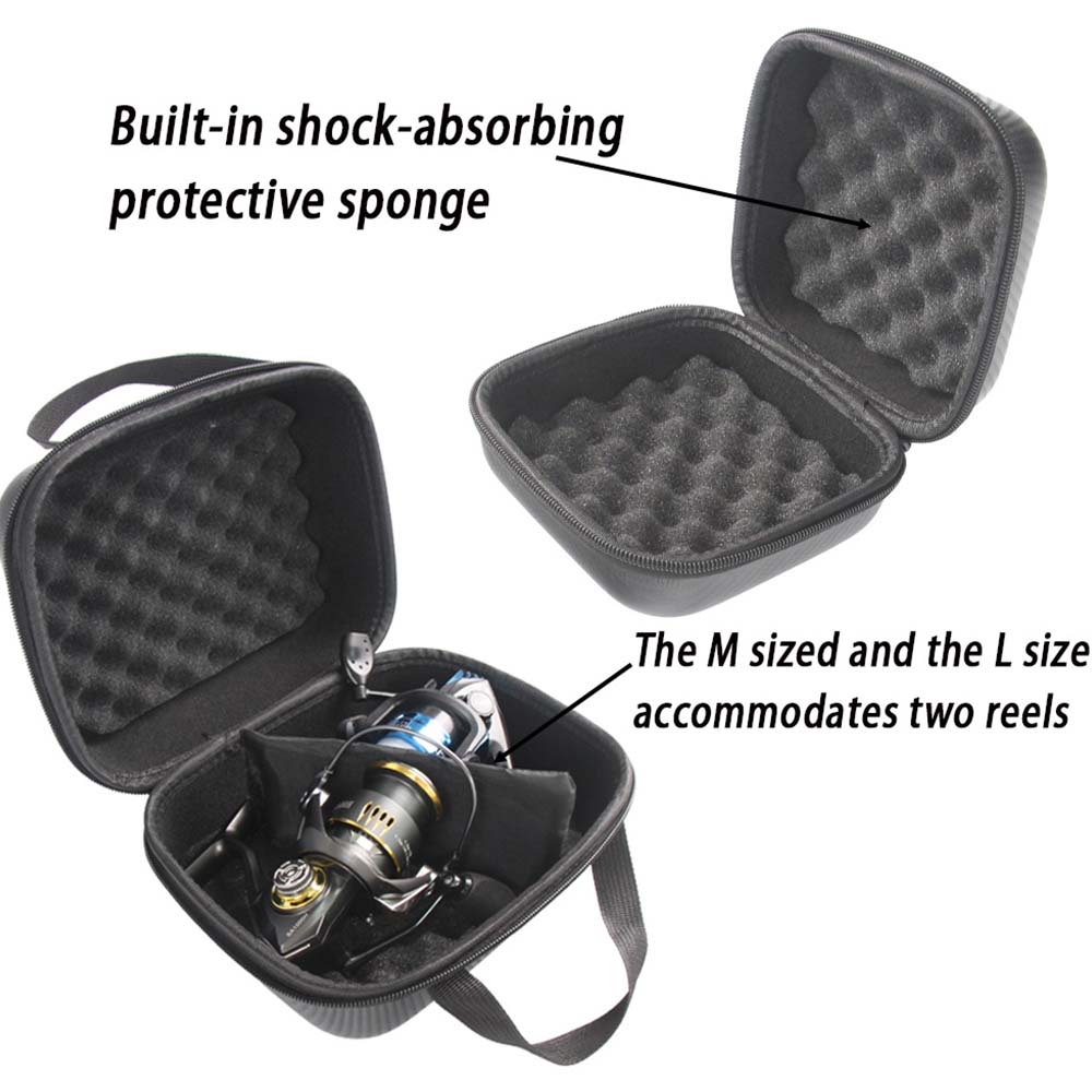 JSFUN Fishing Reel Case S/M/L  - Spincast Reel 评论和价格