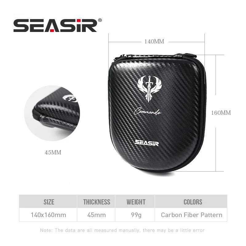 SEASIR Commando Carbon Fiber P - Spincast Reel 评论和价格