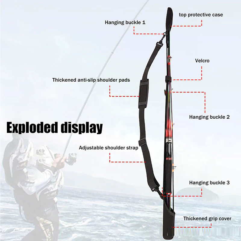 Adjustable Fishing Rod Storage - Reel Bag 评论和价格