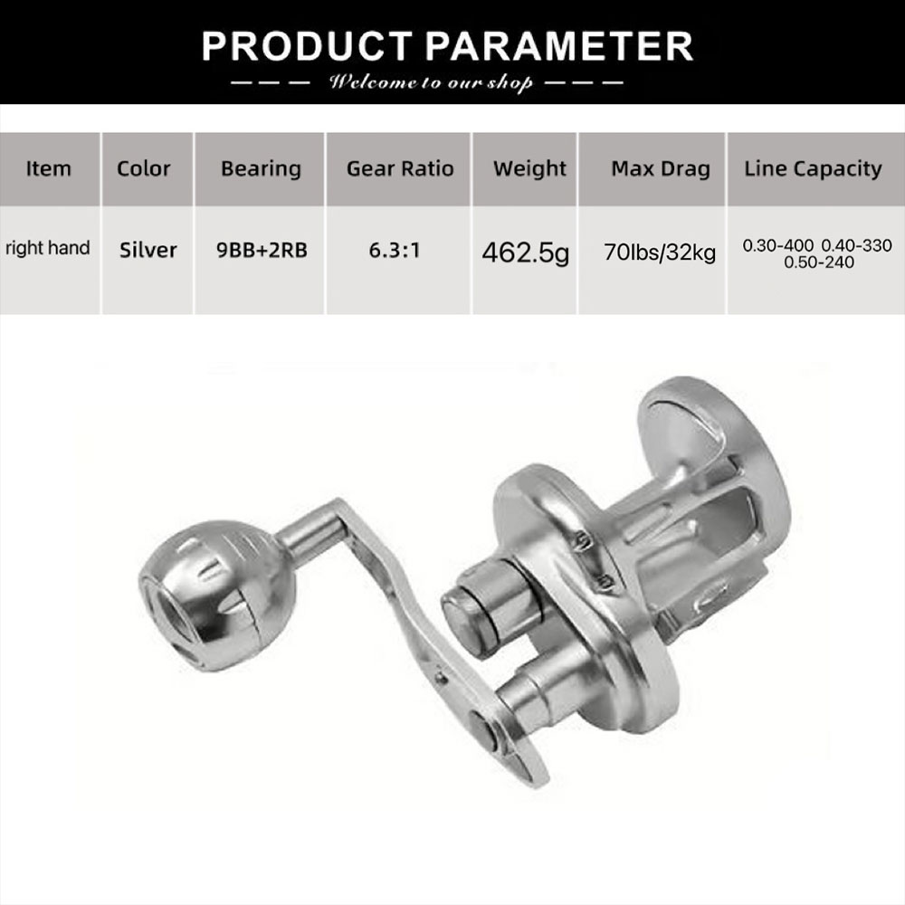 Saltwater Trolling Reel High S - Trolling Reel 评论和价格