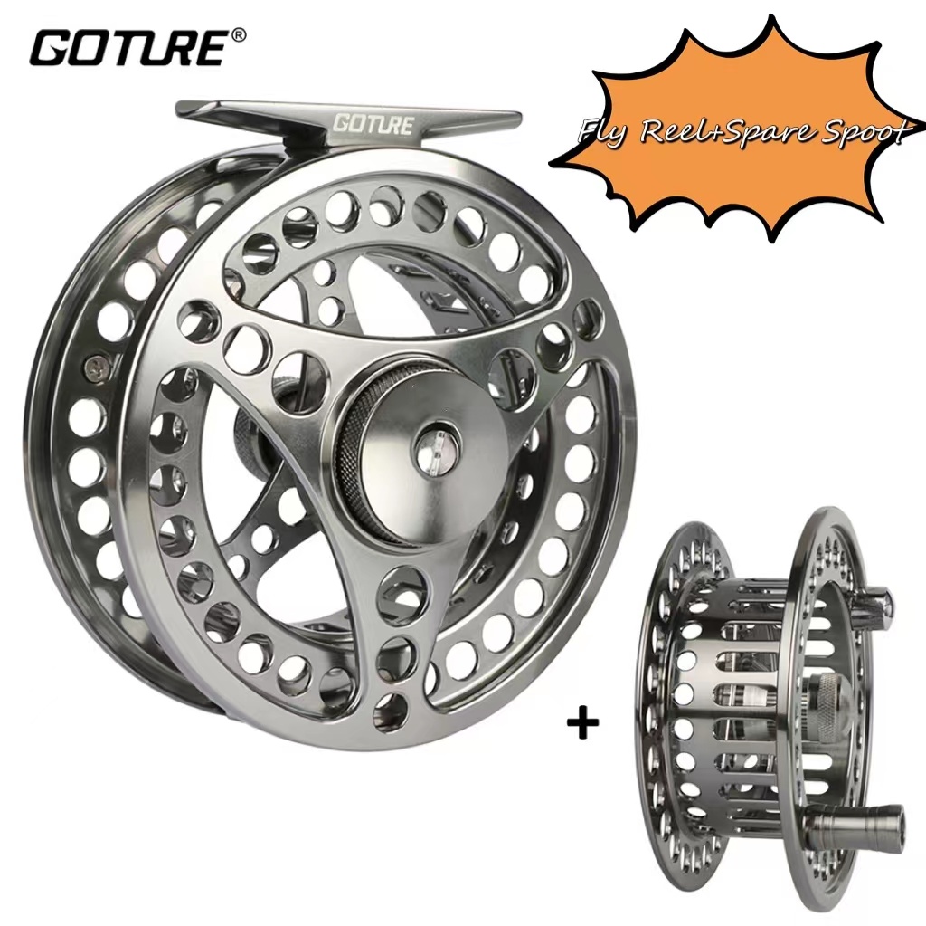 Goture Fly Fishing Reel Large  - Reel Spare Spool 评论和价格