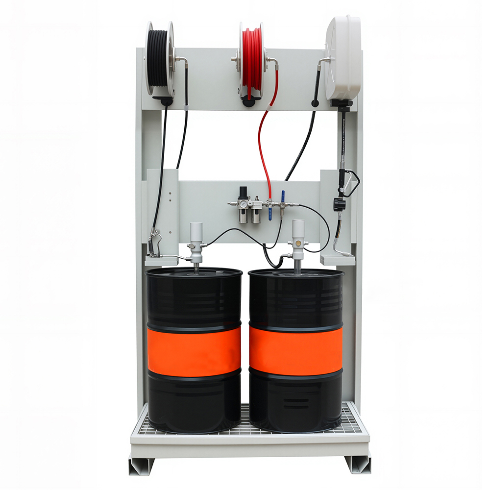 Automatic Pneumatic Lube Drum  - Reel Oil 评论和价格