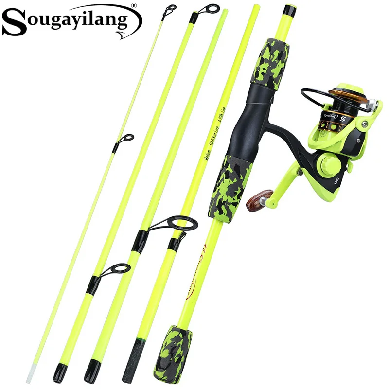 Sougayilang Portable 5 Section - Spincast Reel 评论和价格