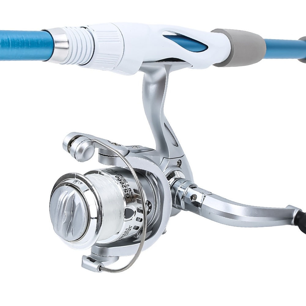 Blue White 1.8M Fishing Rod Re - Reel Bag 评论和价格