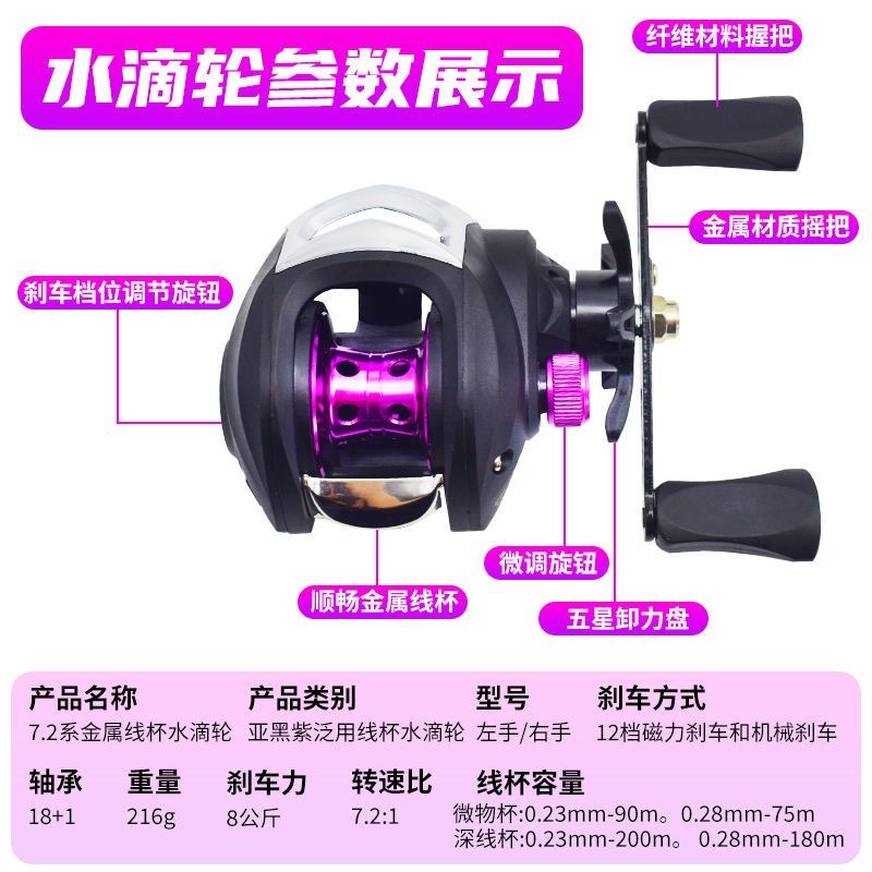 7 2 1 Gear Ratio Baitcasting R - Trolling Reel 评论和价格