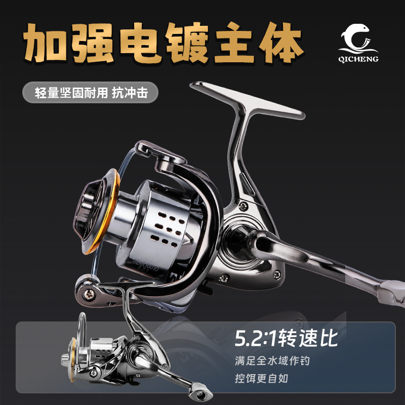 S Electroplated Mini Golf Spin - Trolling Reel 评论和价格
