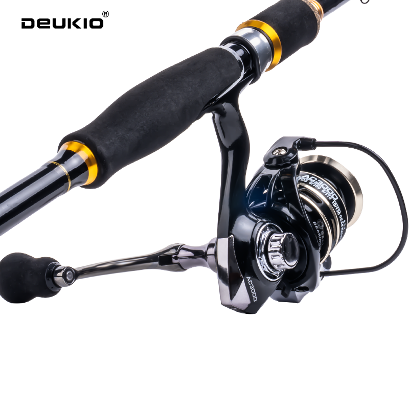 DEUKIO Fishing Rod Reel Combo  - Conventional Reel 评论和价格