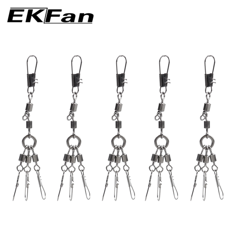 EKFan 5pcs Eight-shaped Ring C - Conventional Reel 评论和价格