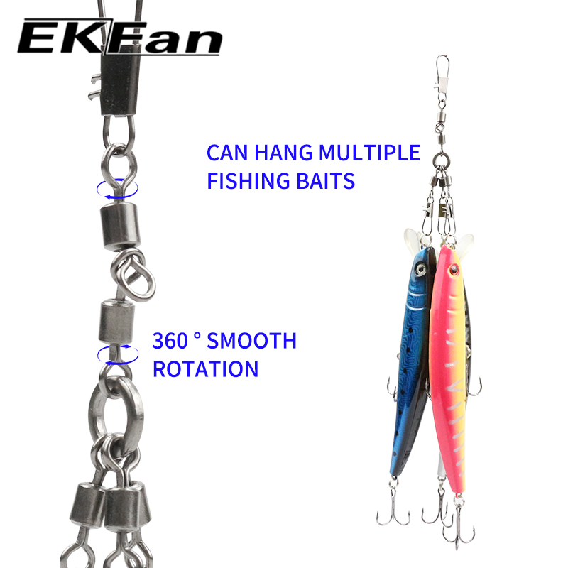 EKFan 5pcs Eight-shaped Ring C - Conventional Reel 评论和价格