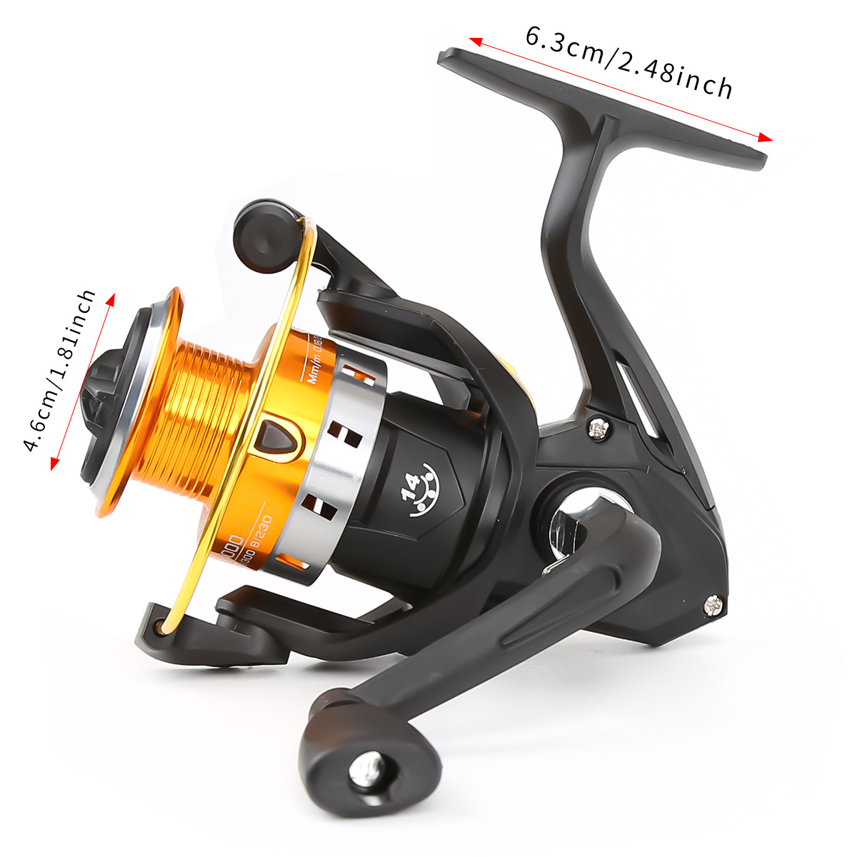 Spinning Reel With Metal Spool - Trolling Reel 评论和价格